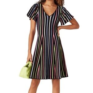Milly Rainbow Knit Dress